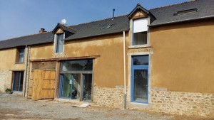 sechage facade sud gite